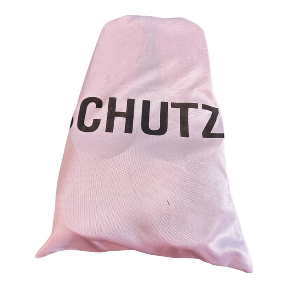 Schutz Size 10.5 Women's Dalle Vinyl Cutout Platform Wedge Sandals Cork NEW - Picture 9 of 11